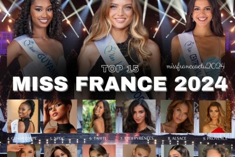 Les portraits officiels des 30 candidates à l élection de Miss France