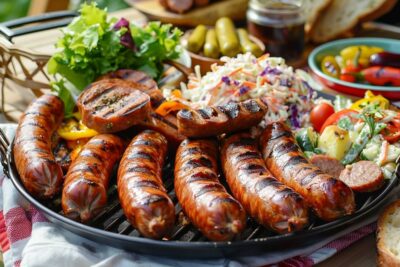 Quelles accompagnements servir avec des saucisses au barbecue : 10 idées savoureuses et faciles