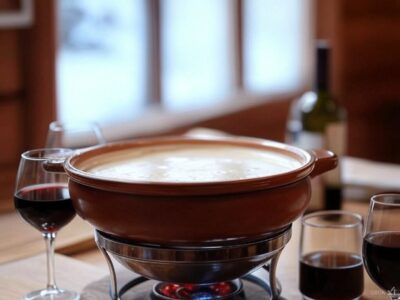 fondue savoyarde et vin