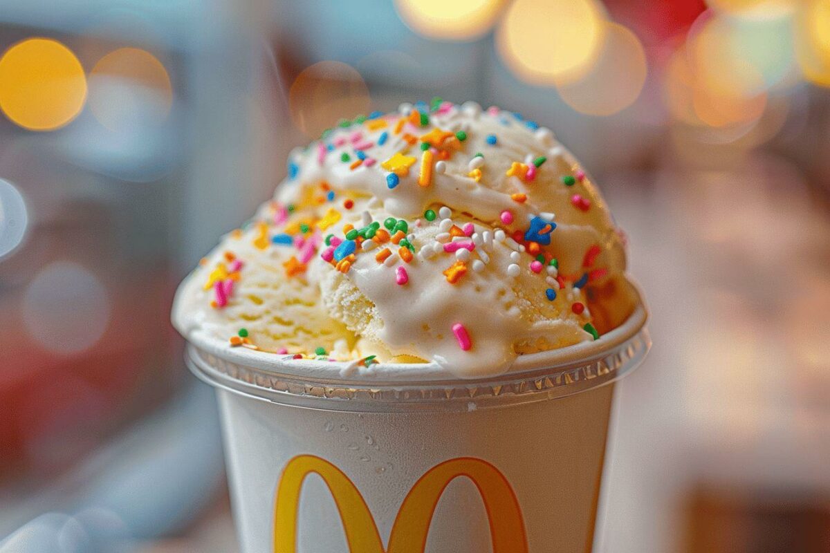 Prix du McFlurry chez McDonald's : combien coûte cette glace en 2025 ?